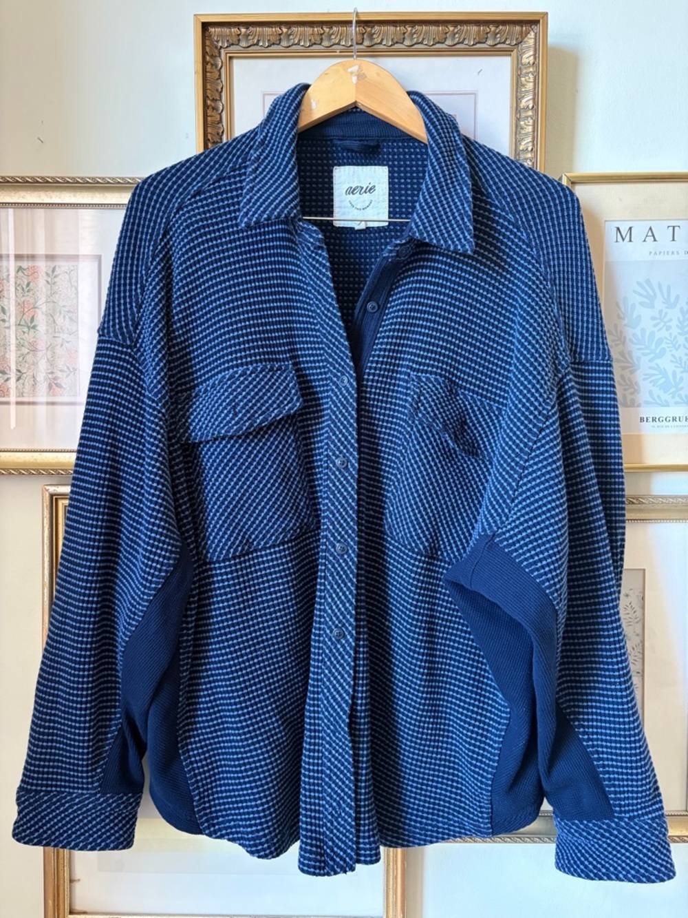 Aerie LumberJane Waffle Shirt XL - Picture 4 of 9